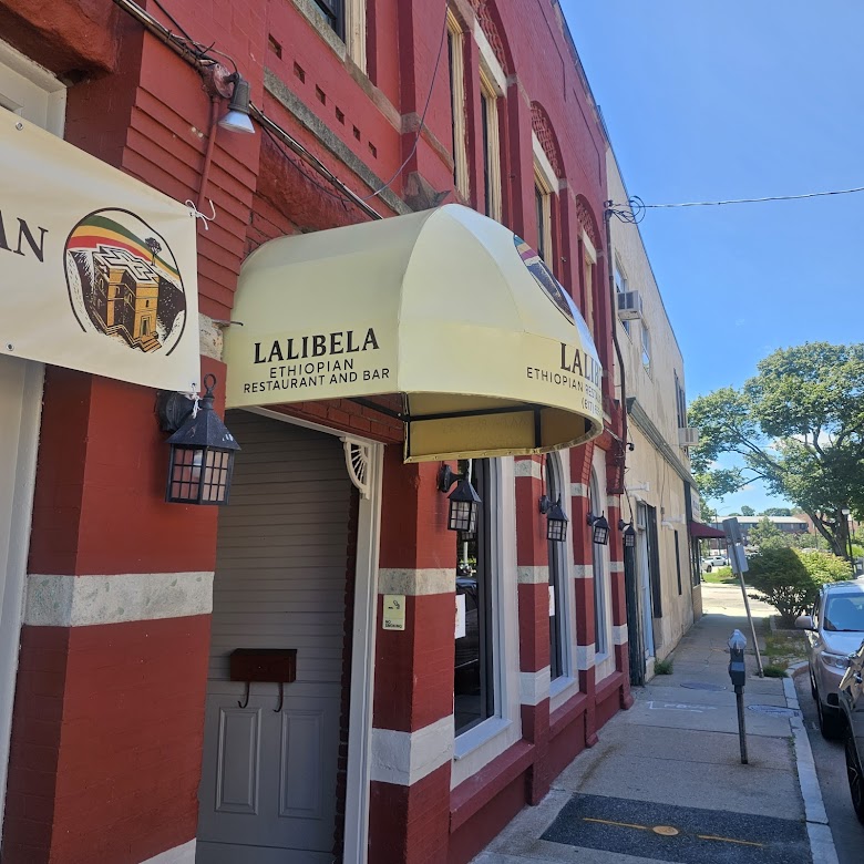 Lalibela Ethiopian Restaurant storefront in Watertown, MA